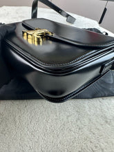 Load image into Gallery viewer, Celine black triomphe medium with gold hdw