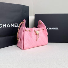 Load image into Gallery viewer, Chanel 25 mini pink caviar, gold hdw