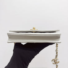 Load image into Gallery viewer, Chanel pearl wallet on chain (WOC) with gold hdw