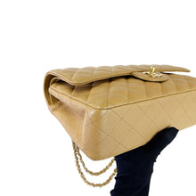 Load image into Gallery viewer, Chanel dark beige vintage medium classic flap, 24k gold hdw