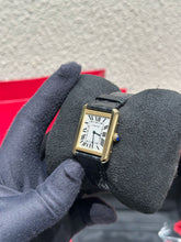 Load image into Gallery viewer, Cartier 18K gold tank watch W5200002