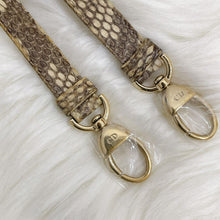 Load image into Gallery viewer, Lady Dior rare exotic snakeskin mini, gold hdw.