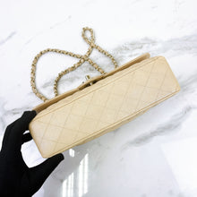 Load image into Gallery viewer, Chanel pearl beige medium caviar, with gold hdw