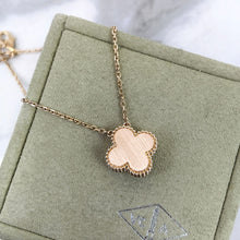 Load image into Gallery viewer, Van Cleef & Arpels VCA limited edition 2016 black onyx, rose gold holiday pendant.