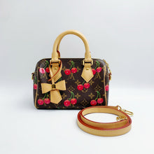 Load image into Gallery viewer, Louis Vuitton X Takashi Murakami Cherry Speedy 20 Bandouliere