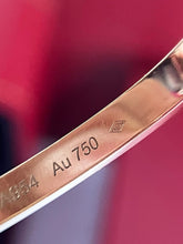 Load image into Gallery viewer, Cartier gorgeous, slim, yellow gold, love bangle, size 15
