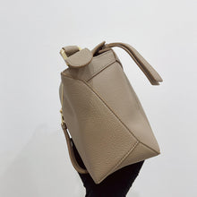 Load image into Gallery viewer, Loewe small puzzle bag, sand with gold hdw