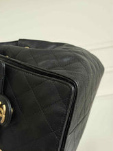 Load image into Gallery viewer, Chanel small 25 black caviar with gold hdw