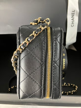 Load image into Gallery viewer, Chanel black lambskin Coco Click bag with light gold hdw