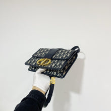 Load image into Gallery viewer, Dior Montaigne 30 navy blue, gold hdw