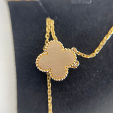 Load image into Gallery viewer, Van Cleef & Arpels (VCA) 2015 limited edition pink porcelain pendant with diamond, rose gold.