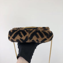 Load image into Gallery viewer, Fendi mini baguette, gold hdw