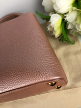 Load image into Gallery viewer, Louis Vuitton pink pearl capucines BB in taurillon leather
