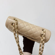 Load image into Gallery viewer, Chanel beige caviar small classic flap gold hdw, 2024
