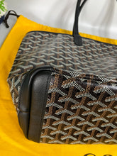 Load image into Gallery viewer, Goyard black Artois PM with zipper