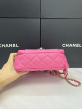 Load image into Gallery viewer, Chanel pink caviar backpack, gold hdw