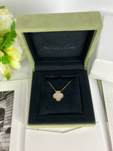 Load image into Gallery viewer, Van Cleef & Arpels (VCA) vintage Alhambra 18k gold pendant, white mother of pearl (MOP)