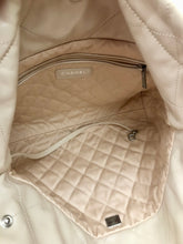 Load image into Gallery viewer, Chanel 22 small calfskin in ecru off white, matte silver hdw