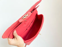 Load image into Gallery viewer, Chanel small pink caviar classic flap, gold hdw