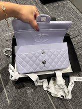 Load image into Gallery viewer, Chanel 21k lilac medium caviar, silver hdw