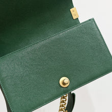 Load image into Gallery viewer, Chanel green small caviar boy, aged gold hdw