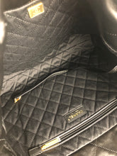 Load image into Gallery viewer, Chanel 22 medium black calfskin, gold hdw