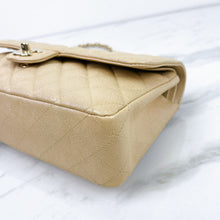Load image into Gallery viewer, Chanel pearl beige medium caviar, with gold hdw