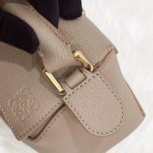 Load image into Gallery viewer, Loewe small puzzle bag, sand with gold hdw