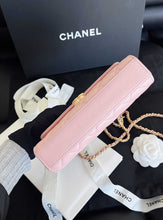 Load image into Gallery viewer, Chanel mini bag with embellished top handle 22b, gold hdw