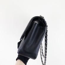 Load image into Gallery viewer, Chanel black caviar chevron jumbo, silver hdw