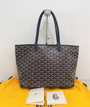 Load image into Gallery viewer, Goyard black Artois PM bag