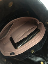 Load image into Gallery viewer, Chanel 22 medium black calfskin, gold hdw