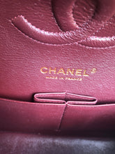 Load image into Gallery viewer, Chanel black caviar medium classic flap, gold hdw