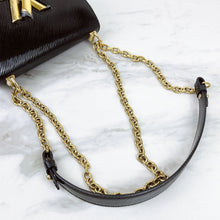 Load image into Gallery viewer, Louis Vuitton black twist pm, gold hdw