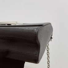 Load image into Gallery viewer, Louis Vuitton black twist MM with silver hdw