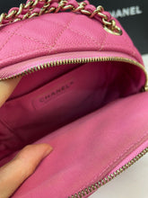 Load image into Gallery viewer, Chanel pink caviar backpack, gold hdw