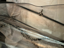 Load image into Gallery viewer, Chanel PVC jumbo with black Lambskin trim, no card