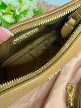 Load image into Gallery viewer, Miu miu leather wander bag, gold tone hdw