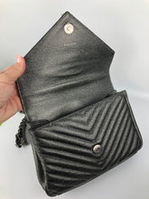 Load image into Gallery viewer, YSL gunmetal college medium with ruthenium hdw