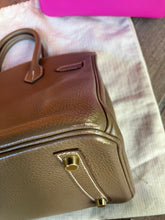 Load image into Gallery viewer, Hermes Birkin 30 etoupe with gold hdw, clemence leather. Stamp C (2018)