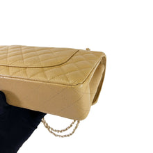 Load image into Gallery viewer, Chanel dark beige vintage medium classic flap, 24k gold hdw