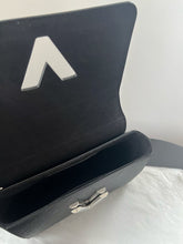 Load image into Gallery viewer, Louis Vuitton black twist MM with silver hdw