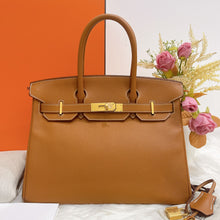 Load image into Gallery viewer, Hermes Birkin 30 gold x gold Epsom stamp Z (2021)