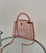 Load image into Gallery viewer, Louis Vuitton capucines BB pearl pink Taurillon leather