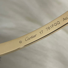 Load image into Gallery viewer, Cartier 2025 medium model love Bangle, 18k yellow gold