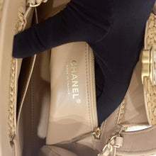 Load image into Gallery viewer, Chanel 26C Raffia Large Kelly, with gold hdw