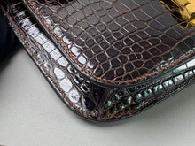 Load image into Gallery viewer, Hermes Vintage Constance 23, brown crocodile