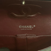 Load image into Gallery viewer, Chanel black caviar medium classic flap, silver hdw, 30 series