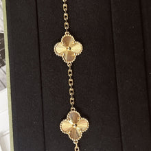 Load image into Gallery viewer, VCA Van Cleef & Arpels Vintage Alhambra gold guilloche bracelet, 5 motifs