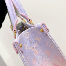 Load image into Gallery viewer, Rare Louis Vuitton Sunrise Pastel ontogo PM with Strap, coin pouch